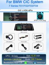 10,25-дюймовая система Android 13, беспроводной Carplay AUTO для BMW 7 серии F01 F02 CIC NBT, автомобильные мультимедийные видеоплееры, стерео GPS Navi SWC 10,25-дюймовая система Android 13, беспроводной Carplay AUTO для BMW 7 серии F01 F02 CIC NBT, автомобильные мультимедийные видеоплееры, стерео GPS Navi SWC