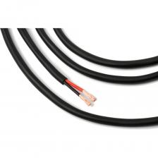 Акустический кабель (круглый) используются в профессиональных системах вещания для передачи аналоговых аудиосигналов. Предназначен для подключения акустических систем, колонок и громкоговорителей. Подходит для студий звукозаписи, репетиционных студий, концертных и презентационных площадок. Кабель состоит из двух медных проводников из многожильной бескислородной меди (OFC) сечение акустического кабеля - 2.5 мм2, ? 2.05 мм, изоляции из PE материала красного и черного цвета и гибкой PVC оболочки черного цвета RAL9005. Стандарт IEC 60332-1 разработан в Германии. Акустический кабель (круглый) используются в профессиональных системах вещания для передачи аналоговых аудиосигналов. Предназначен для подключения акустических систем, колонок и громкоговорителей. Подходит для студий звукозаписи, репетиционных студий, концертных и презентационных площадок. Кабель состоит из двух медных проводников из многожильной бескислородной меди (OFC) сечение акустического кабеля - 2.5 мм2, ? 2.05 мм, изоляции из PE материала красного и черного цвета и гибкой PVC оболочки черного цвета RAL9005. Стандарт IEC 60332-1 разработан в Германии.