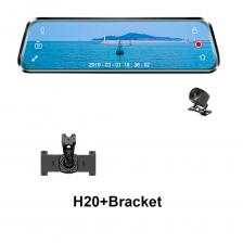 Видеорегистратор HGDO 10-дюймовый с двойным объективом FHD и креплением на зеркало Видеорегистратор HGDO 10-дюймовый с двойным объективом FHD и креплением на зеркало