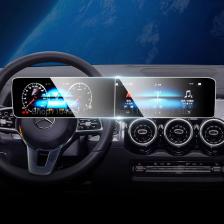 Закаленное стекло для защиты экрана для Mercedes Benz CLA B Class C118 W247 CLA180/200/220/250 2020 + 10,25 дюймовая автомобильная навигация Закаленное стекло для защиты экрана для Mercedes Benz CLA B Class C118 W247 CLA180/200/220/250 2020 + 10,25 дюймовая автомобильная навигация