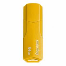 USB 2.0 накопитель SmartBuy 64GB CLUE Yellow (SB64GBCLU-Y), цена за 1 шт USB 2.0 накопитель SmartBuy 64GB CLUE Yellow (SB64GBCLU-Y), цена за 1 шт