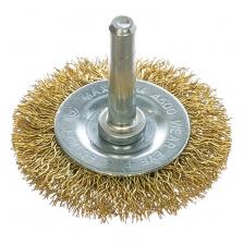 Радиальная кордщетка для дрели Практика 032-539 (50 мм, мягкая) Радиальная кордщетка для дрели Практика 032-539 (50 мм, мягкая)