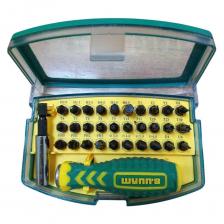 Отвертка c набором бит WYNNS 34предмета W0210/ Tools 00000023797 Отвертка c набором бит WYNNS 34предмета W0210/ Tools 00000023797