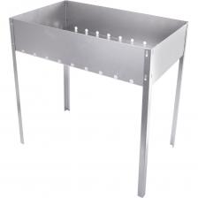 Мангал идеально подходит для приготовления блюд на открытом воздухе.Мангал сборный из стали. Практичен в использовании: удобные длинные ножки создают комфортные условия для приготовления блюд.Компактные габариты 500х300х500 мм позволяют легко переносить мангал и быстро подготавливать его к использованию.Оптимальный размер рабочей поверхности делает жарку максимально удобной. Специальные отверстия для поддува обеспечивают хорошую тягу, что также повышает комфорт использования. Мангал идеально подходит для приготовления блюд на открытом воздухе.Мангал сборный из стали. Практичен в использовании: удобные длинные ножки создают комфортные условия для приготовления блюд.Компактные габариты 500х300х500 мм позволяют легко переносить мангал и быстро подготавливать его к использованию.Оптимальный размер рабочей поверхности делает жарку максимально удобной. Специальные отверстия для поддува обеспечивают хорошую тягу, что также повышает комфорт использования.