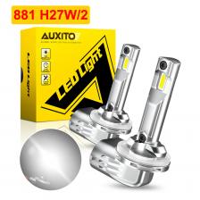 AUXITO 2 шт. H27W1 H27W2 880 881 H27W H27 светодиодная лампа Canbus без ошибок противотуманные фары для Kia Rio Hyundai Sonata Accent Tucson ix35 AUXITO 2 шт. H27W1 H27W2 880 881 H27W H27 светодиодная лампа Canbus без ошибок противотуманные фары для Kia Rio Hyundai Sonata Accent Tucson ix35