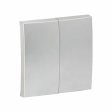 EKF Валенсия лицевая панель выключателя 2-кл. проходного 10А сталь ESV10-L-027-30 1 шт EKF Валенсия лицевая панель выключателя 2-кл. проходного 10А сталь ESV10-L-027-30 1 шт