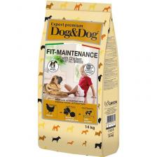 Dog&Dog Expert Premium Fit-Maintenance сухой корм для взрослых собак, для контроля веса, с курицей - 14 кг повседневный премиум для взрослых с курицей для всех пород мешок Импортный корм 1 уп. х 1 шт. х 14 кг Dog&Dog Expert Premium Fit-Maintenance сухой корм для взрослых собак, для контроля веса, с курицей - 14 кг повседневный премиум для взрослых с курицей для всех пород мешок Импортный корм 1 уп. х 1 шт. х 14 кг