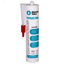герметик силакриловый MASTERTEKS PM для ванной и кухни 290мл белый, арт.9612869 герметик силакриловый MASTERTEKS PM для ванной и кухни 290мл белый, арт.9612869