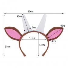 Аксессуары для костюма Хэллоуина из козьего рога, повязка на голову, хвост, галстук-бабочка, пачка для малышей, детей, девочек, маскарадное рождественское платье Аксессуары для костюма Хэллоуина из козьего рога, повязка на голову, хвост, галстук-бабочка, пачка для малышей, детей, девочек, маскарадное рождественское платье