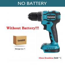 Kamolee Беспроводная ударная дрель 13 мм Kamolee Беспроводная ударная дрель 13 мм