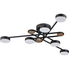 Потолочная люстра с пультом светодиодная Arte Lamp Taygeta A2455PL-6BK Потолочная люстра с пультом светодиодная Arte Lamp Taygeta A2455PL-6BK
