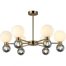 Люстра Gerhort в стиле модерн G11108/12BRS WT SM представляет собой элегантное решение для освещения интерьера. Она выполнена в бронзовом цвете с глянцевой металлической арматурой, что придаёт ей современный и стильный вид. Люстра оснащена 12 лампами с цоколем G9, что позволяет использовать как галогенные, так и светодиодные лампы. Это обеспечивает гибкость в выборе источников света и позволяет адаптировать освещение под различные нужды. Диаметр люстры составляет 66 см, а высота 43 см, что делает её подходящей для средних и больших помещений. Люстра крепится на планку, что обеспечивает надёжность установки. Стеклянные матовые плафоны белого цвета равномерно распределяют свет, создавая комфортную атмосферу. Мощность светильника достигает 300 Вт, обеспечивая достаточное освещение для любого помещения. Люстра Gerhort в стиле модерн G11108/12BRS WT SM представляет собой элегантное решение для освещения интерьера. Она выполнена в бронзовом цвете с глянцевой металлической арматурой, что придаёт ей современный и стильный вид. Люстра оснащена 12 лампами с цоколем G9, что позволяет использовать как галогенные, так и светодиодные лампы. Это обеспечивает гибкость в выборе источников света и позволяет адаптировать освещение под различные нужды. Диаметр люстры составляет 66 см, а высота 43 см, что делает её подходящей для средних и больших помещений. Люстра крепится на планку, что обеспечивает надёжность установки. Стеклянные матовые плафоны белого цвета равномерно распределяют свет, создавая комфортную атмосферу. Мощность светильника достигает 300 Вт, обеспечивая достаточное освещение для любого помещения.