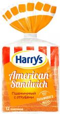 Хлеб Harrys American Sandwich пшеничный с отрубями 515г Хлеб Harrys American Sandwich пшеничный с отрубями 515г