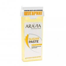 ARAVIA Professional Паста сахарная очень мягкой консистенции для шугаринга Медовая, в картридже 150 г ARAVIA Professional Паста сахарная очень мягкой консистенции для шугаринга Медовая, в картридже 150 г
