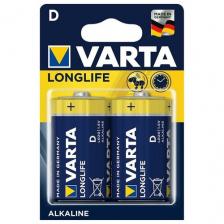Батарейка VARTA LONGLIFE D/LR20, в упаковке: 2 шт. Батарейка VARTA LONGLIFE D/LR20, в упаковке: 2 шт.