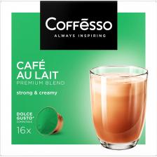 Напиток кофейный Coffesso Cafe Au Lait в капсулах 16шт Напиток кофейный Coffesso Cafe Au Lait в капсулах 16шт