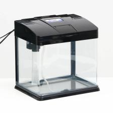 Аквариум SeaStar HX-240F в комплекте: LED-лампа, фильтр, 10 л, черный Аквариум SeaStar HX-240F в комплекте: LED-лампа, фильтр, 10 л, черный