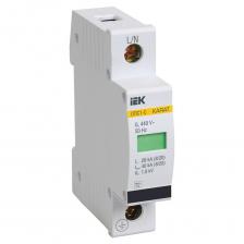 Ограничитель напряжения IEK Karat УЗИП ОПС1-C 400 В 1P (MOP20-1-C) Ограничитель напряжения IEK Karat УЗИП ОПС1-C 400 В 1P (MOP20-1-C)