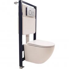 Полностью готовый к установке комплект Alcora, Вам больше не нужно заниматься подбором инсталляции и унитаза, выяснять подходят ли крепления и размер посадочного места для кнопки. Комплект инсталляция с унитазом и кнопкой для смыва полностью готовый для монтажа и использования набор.В комплект инсталляция с унитазом входят:- Инсталляция для унитаза Alcora Инсталляция выполнена в синем цвете, в размере 49,5 мм ширина, 105 мм глубина и регулируемая высота от 112 до 145 мм. Инсталляция для подвесного унитаза выдерживает нагрузку до 400 кг. Бачок инсталляции полностью изолирован шумопонижающими панелями и укомплектован наборной арматурой.- Клавиша управления (кнопка для смыва) Кнопка для инсталляции с подвесным унитазом выполнена в цвете матовый хром.- Подвесной унитаз с сиденьем из дюропласта Подвесной безободковый унитаз Avanti Tornado это центральная часть комплекта инсталляции с унитазом. Он сочетает в себе оптимальную геометрию и качество. Продуманная форма с четкой геометрией граней позволяет вписать подвесной унитаз Avanti Tornado в любой интерьер. За гладкой чашей подвесного унитаза Avanti Tornado легко ухаживать, нет труднодоступных мест, нет накоплений известняковых отложений и болезнетворных бактерий. А безободковая конструкция позволяет отлично омывать внутреннюю часть чаши унитаза, вода распределяется равномерно по всей поверхности и предотвращает появление брызг. Полностью готовый к установке комплект Alcora, Вам больше не нужно заниматься подбором инсталляции и унитаза, выяснять подходят ли крепления и размер посадочного места для кнопки. Комплект инсталляция с унитазом и кнопкой для смыва полностью готовый для монтажа и использования набор.В комплект инсталляция с унитазом входят:- Инсталляция для унитаза Alcora Инсталляция выполнена в синем цвете, в размере 49,5 мм ширина, 105 мм глубина и регулируемая высота от 112 до 145 мм. Инсталляция для подвесного унитаза выдерживает нагрузку до 400 кг. Бачок инсталляции полностью изолирован шумопонижающими панелями и укомплектован наборной арматурой.- Клавиша управления (кнопка для смыва) Кнопка для инсталляции с подвесным унитазом выполнена в цвете матовый хром.- Подвесной унитаз с сиденьем из дюропласта Подвесной безободковый унитаз Avanti Tornado это центральная часть комплекта инсталляции с унитазом. Он сочетает в себе оптимальную геометрию и качество. Продуманная форма с четкой геометрией граней позволяет вписать подвесной унитаз Avanti Tornado в любой интерьер. За гладкой чашей подвесного унитаза Avanti Tornado легко ухаживать, нет труднодоступных мест, нет накоплений известняковых отложений и болезнетворных бактерий. А безободковая конструкция позволяет отлично омывать внутреннюю часть чаши унитаза, вода распределяется равномерно по всей поверхности и предотвращает появление брызг.