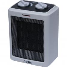 Тепловентилятор Oasis KT-15R — компактное и эффективное решение для обогрева помещений площадью до 20 м?. Благодаря мощности в 1500 Вт устройство быстро достигает рабочей температуры, создавая комфортные условия жизни в холодное время года. Керамический нагревательный элемент не сушит воздух, что благотворно сказывается на микроклимате. Модель KT-15 идеально подходит для использования в жилых комнатах, небольших офисах и других закрытых пространствах. Стильный корпус чёрного цвета отлично впишется в современный интерьер. Удобство и функциональность. Прибор оснащён двумя режимами нагрева — на 750 Вт и 1500 Вт, что позволяет выбрать оптимальный уровень мощности в зависимости от температуры в помещении. Регулируемый термостат обеспечивает поддержку заданной температуры. Режим работы без нагрева позволяет использовать устройство в качестве вентилятора для нагнетания холодного воздуха в тёплое время года. Компактные размеры и небольшой вес позволяют легко перемещать тепловентилятор по помещению. Безопасность в эксплуатации. Тепловентилятор Oasis KT-15 оборудован защитой от перегрева, что гарантирует безопасность работы и продлевает срок службы устройства. Класс электрозащиты II и степень защиты IPX0 обеспечивают дополнительную надёжность. Срок службы устройства составляет 5 лет. Тепловентилятор Oasis – максимум комфорта при минимальных размерах. Тепловентилятор Oasis KT-15R — компактное и эффективное решение для обогрева помещений площадью до 20 м?. Благодаря мощности в 1500 Вт устройство быстро достигает рабочей температуры, создавая комфортные условия жизни в холодное время года. Керамический нагревательный элемент не сушит воздух, что благотворно сказывается на микроклимате. Модель KT-15 идеально подходит для использования в жилых комнатах, небольших офисах и других закрытых пространствах. Стильный корпус чёрного цвета отлично впишется в современный интерьер. Удобство и функциональность. Прибор оснащён двумя режимами нагрева — на 750 Вт и 1500 Вт, что позволяет выбрать оптимальный уровень мощности в зависимости от температуры в помещении. Регулируемый термостат обеспечивает поддержку заданной температуры. Режим работы без нагрева позволяет использовать устройство в качестве вентилятора для нагнетания холодного воздуха в тёплое время года. Компактные размеры и небольшой вес позволяют легко перемещать тепловентилятор по помещению. Безопасность в эксплуатации. Тепловентилятор Oasis KT-15 оборудован защитой от перегрева, что гарантирует безопасность работы и продлевает срок службы устройства. Класс электрозащиты II и степень защиты IPX0 обеспечивают дополнительную надёжность. Срок службы устройства составляет 5 лет. Тепловентилятор Oasis – максимум комфорта при минимальных размерах.