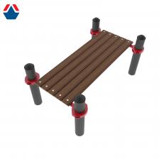 Скамья прямая Воркаут (стационарная с хомутами) Скамья прямая Воркаут (стационарная с хомутами)