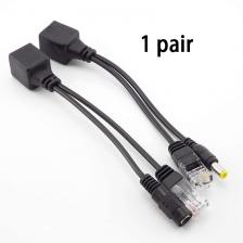Белый, черный, POE, пассивное питание, RJ45, адаптер постоянного тока, кабель POE, разветвитель, инжектор, модуль питания 12-48 В для IP CCTV W28 Белый, черный, POE, пассивное питание, RJ45, адаптер постоянного тока, кабель POE, разветвитель, инжектор, модуль питания 12-48 В для IP CCTV W28