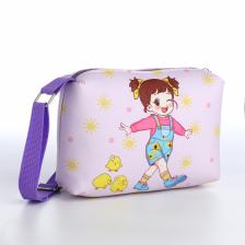 Сумка детская «Цыплята», на молнии, Выбражулька, сиреневая Сумка детская «Цыплята», на молнии, Выбражулька, сиреневая