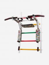 Турник-Брусья-Пресс 3в1 "Мультихват" Усиленный Sportlim "Стикербомб" на шведскую стенку, Белый Турник-Брусья-Пресс 3в1 "Мультихват" Усиленный Sportlim "Стикербомб" на шведскую стенку, Белый