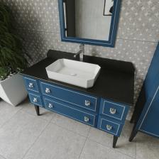 Тумба с раковиной Caprigo Metropol 125 синий матовый, морская волна Тумба с раковиной Caprigo Metropol 125 синий матовый, морская волна