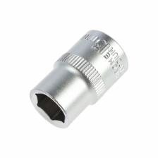 Головка торцевая шестигранная ТУНДРА, под квадрат 1/2", 13 мм, CrV Головка торцевая шестигранная ТУНДРА, под квадрат 1/2", 13 мм, CrV