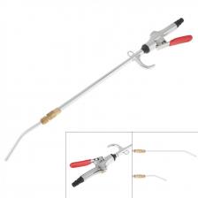 Телескопический ручной выдувной пиловой пистолет с переключателем прессового типа и масштабируемой насадкой 80 мм для заводской чистки автомобиля Телескопический ручной выдувной пиловой пистолет с переключателем прессового типа и масштабируемой насадкой 80 мм для заводской чистки автомобиля
