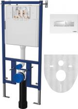 Система инсталляции для унитазов DIWO 4501 с кнопкой смыва 7320 белая Система инсталляции для унитазов DIWO 4501 с кнопкой смыва 7320 белая