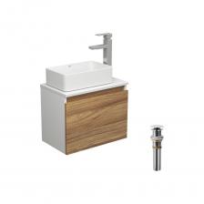 Комплект для ванной Bauedge 4 предмета (тумба Bau Dream 50 + раковина BAU 37x23, белая + смеситель Hotel Still, выпуск клик-клак, белый) BD1617 Комплект для ванной Bauedge 4 предмета (тумба Bau Dream 50 + раковина BAU 37x23, белая + смеситель Hotel Still, выпуск клик-клак, белый) BD1617