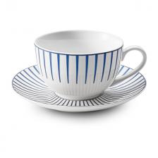 чашка с блюдцем APOLLO Teatro 245мл фарфор синий чашка с блюдцем APOLLO Teatro 245мл фарфор синий