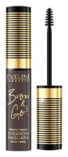 Тушь для бровей Eveline Cosmetics Brow & Go!, оттенок 02 Dark 6 мл Тушь для бровей Eveline Cosmetics Brow & Go!, оттенок 02 Dark 6 мл