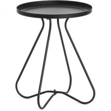 Столик журнальный GLAND (Металл/Черный) (круглая столешница, X-образная опора) Tetchair Столик журнальный GLAND (Металл/Черный) (круглая столешница, X-образная опора) Tetchair
