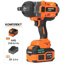 Винтоверт ударный аккумуляторный Daewoo DAX 8021Li SET Винтоверт ударный аккумуляторный Daewoo DAX 8021Li SET