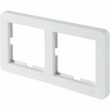 Рамка для розеток и выключателей Schneider Electric W59 Deco 2 поста, цвет белый Рамка для розеток и выключателей Schneider Electric W59 Deco 2 поста, цвет белый