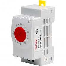 Термостат с широким диапазоном регулирования температур предназначен для автоматического контроля и поддержания заданной температуры внутри электротехнических шкафов. Прибор оснащен нормально закрытым контактом (NC), который размыкается при достижении установленной температуры, обеспечивая эффективное управление микроклиматом. Термостат выполнен в современном дизайне, обладает отличной визуализацией и простой, понятной настройкой. Термостат с широким диапазоном регулирования температур предназначен для автоматического контроля и поддержания заданной температуры внутри электротехнических шкафов. Прибор оснащен нормально закрытым контактом (NC), который размыкается при достижении установленной температуры, обеспечивая эффективное управление микроклиматом. Термостат выполнен в современном дизайне, обладает отличной визуализацией и простой, понятной настройкой.