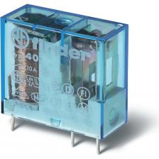 Миниатюрное реле Finder 1 перекидной контакт 10А, = 12В DC, 405190120000 Миниатюрное реле Finder 1 перекидной контакт 10А, = 12В DC, 405190120000