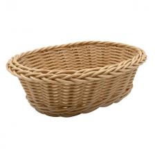 корзинка Handy Home 2,7л 23х17х7см овальная бежевая полиротанг корзинка Handy Home 2,7л 23х17х7см овальная бежевая полиротанг