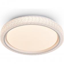 Потолочный светильник Freya Galla FR6243CL-L84W: современный свет и стиль. Преобразите пространство вашего дома с помощью потолочного светильника Freya Galla. Эта модель станет идеальным источником основного освещения для гостиной, прихожей, кухни или офиса. Мощное и равномерное освещение: Благодаря световому потоку в 5500 лм и широкому углу рассеивания 180° светильник эффективно осветит даже просторную комнату без темных углов. Настройка атмосферы: Выбирайте подходящее настроение! Регулируйте цветовую температуру от уютного теплого света (3000K) до энергичного дневного (7000K) для работы или отдыха. Энергоэффективность и долговечность: Современная светодиодная технология (88 Вт) обеспечивает высокую яркость при низком энергопотреблении. Современный дизайн: Лаконичная круглая форма белого цвета (?490 мм) из комбинации металла и матового акрила легко впишется в любой интерьер в стиле модерн, минимализм или скандинавский стиль. Простота в уходе: Конструкция светильника не собирает пыль и легко очищается. Потолочный светильник Freya Galla FR6243CL-L84W: современный свет и стиль. Преобразите пространство вашего дома с помощью потолочного светильника Freya Galla. Эта модель станет идеальным источником основного освещения для гостиной, прихожей, кухни или офиса. Мощное и равномерное освещение: Благодаря световому потоку в 5500 лм и широкому углу рассеивания 180° светильник эффективно осветит даже просторную комнату без темных углов. Настройка атмосферы: Выбирайте подходящее настроение! Регулируйте цветовую температуру от уютного теплого света (3000K) до энергичного дневного (7000K) для работы или отдыха. Энергоэффективность и долговечность: Современная светодиодная технология (88 Вт) обеспечивает высокую яркость при низком энергопотреблении. Современный дизайн: Лаконичная круглая форма белого цвета (?490 мм) из комбинации металла и матового акрила легко впишется в любой интерьер в стиле модерн, минимализм или скандинавский стиль. Простота в уходе: Конструкция светильника не собирает пыль и легко очищается.