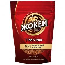 Кофе растворимый Жокей Триумф сублимированный, пакет, 75 г, 12 уп. Кофе растворимый Жокей Триумф сублимированный, пакет, 75 г, 12 уп.