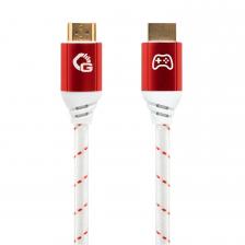 EXCELLENCE Gaming UHD Ultra High-Speed HDMI 2.1b cable 5,0m, Red / White, D1C42552 EXCELLENCE Gaming UHD Ultra High-Speed HDMI 2.1b cable 5,0m, Red / White, D1C42552