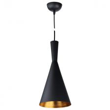 светильник подвесной DE FRAN Sirius New 1х60Вт E27 металл графит золото светильник подвесной DE FRAN Sirius New 1х60Вт E27 металл графит золото