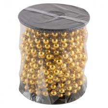 бусы Клубок 5м пластик золотой бусы Клубок 5м пластик золотой