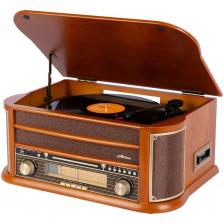 Проигрыватель виниловых пластинок Alive Audio Oldtimer Wood AA-OLD-01-WD Проигрыватель виниловых пластинок Alive Audio Oldtimer Wood AA-OLD-01-WD