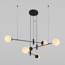 Подвесная люстра Eurosvet Planet 70146/6 черный Smart a062030 Подвесная люстра Eurosvet Planet 70146/6 черный Smart a062030