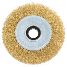 Кордщетка латунная дисковая для УШМ от бренда FORSAGE. Диаметр 100 мм. Предназначена для зачистки, шлифования, полирования, матирования изделий из различных материалов, удаления краски, лака, ржавчины и грязи с металлических поверхностей в щадящем режиме. Применяется совместно с угловой шлифовальной машиной. Выполнена из латунной проволоки - обладает высокой прочностью, не подвержена коррозии и окислению. Упаковка: блистер. Кордщетка латунная дисковая для УШМ от бренда FORSAGE. Диаметр 100 мм. Предназначена для зачистки, шлифования, полирования, матирования изделий из различных материалов, удаления краски, лака, ржавчины и грязи с металлических поверхностей в щадящем режиме. Применяется совместно с угловой шлифовальной машиной. Выполнена из латунной проволоки - обладает высокой прочностью, не подвержена коррозии и окислению. Упаковка: блистер.