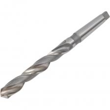 Сверло с коническим хвостовиком (к/х) — это инструмент режущего типа, предназначенный для изготовления отверстий в металле или рассверливания уже существующих. Особенности конструкции: Хвостовик выполнен в форме конуса (метрического или конуса Морзе). Конусы не взаимозаменяемы, так как имеют разную конусность. Хвостовик может иметь на конце лапку, которая предотвращает проворачивание оснастки и служит для выбивания инструмента из шпинделя станка. На хвостовике сверла ставится маркировка с указанием марки стали, диаметра и длины. Внимание! Изображение носит иллюстративный характер. Реальный товар может отличаться от представленного на фото. Сверло с коническим хвостовиком (к/х) — это инструмент режущего типа, предназначенный для изготовления отверстий в металле или рассверливания уже существующих. Особенности конструкции: Хвостовик выполнен в форме конуса (метрического или конуса Морзе). Конусы не взаимозаменяемы, так как имеют разную конусность. Хвостовик может иметь на конце лапку, которая предотвращает проворачивание оснастки и служит для выбивания инструмента из шпинделя станка. На хвостовике сверла ставится маркировка с указанием марки стали, диаметра и длины. Внимание! Изображение носит иллюстративный характер. Реальный товар может отличаться от представленного на фото.